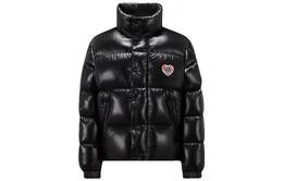 Moncler: Чёрный пуховик 