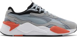 PUMA: Серые кроссовки  RS-X3 Twill Air Mesh