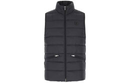 Moncler: Синий жилет 