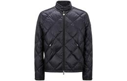 Moncler: Чёрный пуховик 