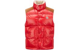 Moncler: Красный жилет 