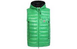 Moncler: Зелёный жилет 