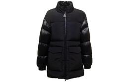 Moncler: Чёрный пуховик 