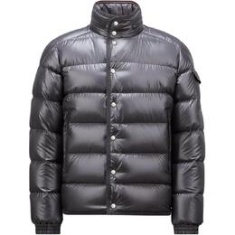 Moncler: Тёмный пуховик 