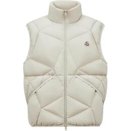 Moncler: Бежевый жилет 