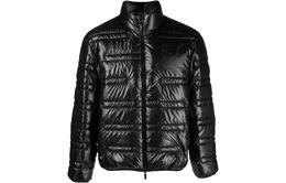 Moncler: Чёрный пуховик 