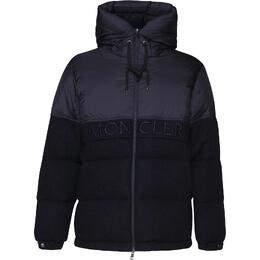 Moncler: Синяя куртка 