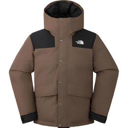 The North Face: Коричневый пуховик 