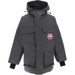 Canada Goose: Серая куртка 