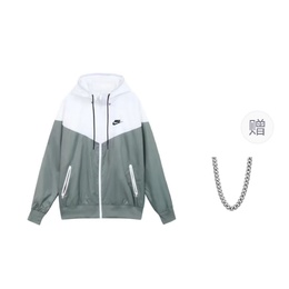 Nike: Белая куртка 