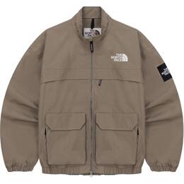 The North Face: Бежевая куртка 