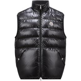 Moncler: Чёрный жилет 