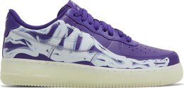 Nike: Фиолетовые кроссовки  Air Force 1 Low