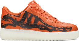 Nike: Оранжевые кроссовки  Air Force 1 Low