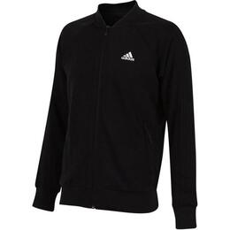 Adidas: Чёрная куртка 