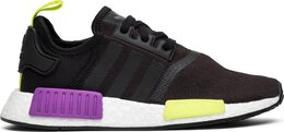 Adidas: Фиолетовые кроссовки  NMD_R1