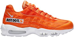 Nike: Оранжевые кроссовки  Air Max 95