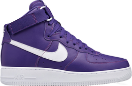 Nike: Фиолетовые кроссовки  Air Force 1 High