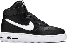 Nike: Чёрные кроссовки  Air Force 1 High