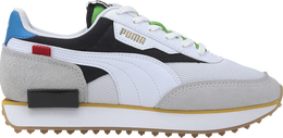 PUMA: Белые кроссовки  Future Rider