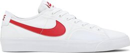 Nike: Белые кроссовки  Blazer Court SB