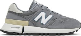 New Balance: Зелёные кроссовки  1300