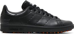 Adidas: Чёрные кроссовки  Stan Smith