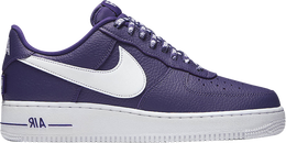 Nike: Фиолетовые кроссовки  Air Force 1 Low