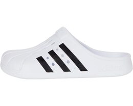 Adidas: Белые шлёпанцы  Adilette