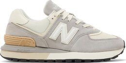 New Balance: Серые кроссовки  574