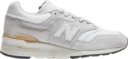 New Balance: Серые кроссовки  997