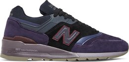 New Balance: Фиолетовые кроссовки  997