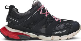 Balenciaga: Чёрные кроссовки  Track