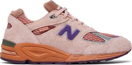 New Balance: Розовые кроссовки 