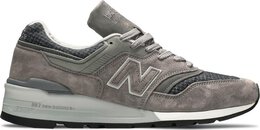 New Balance: Серые кроссовки  997