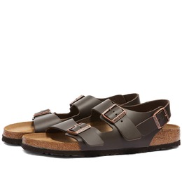 Birkenstock: Тёмные сандалии  Milano