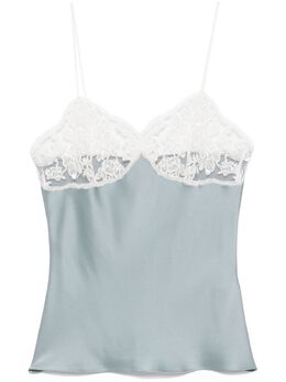 Chloé: Кружевное топ 