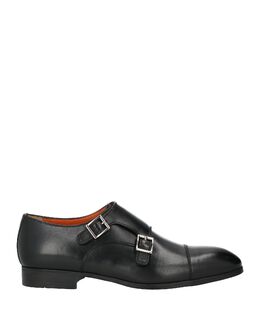 Santoni: Чёрные туфли 