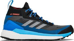 Adidas: Голубые ботинки  Terrex Free Hiker