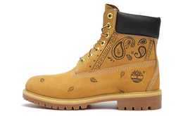 Timberland: Жёлтые сапоги 