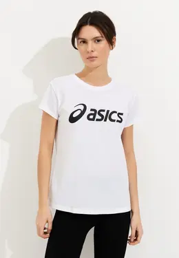 ASICS: Белая футболка 