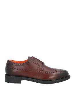 Santoni: Коричневые туфли 