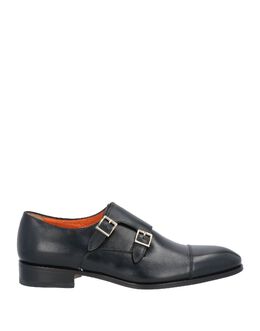 Santoni: Чёрные туфли 