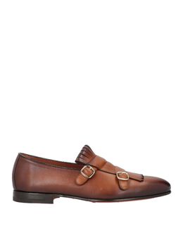 Santoni: Коричневые туфли 