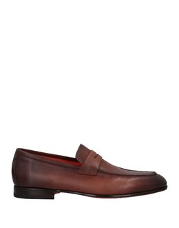 Santoni: Коричневые туфли 