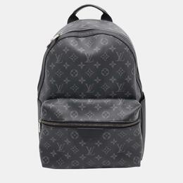 Louis Vuitton: Чёрный рюкзак 