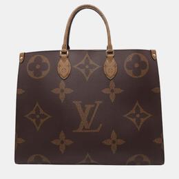 Louis Vuitton: Красная сумка-шоппер 