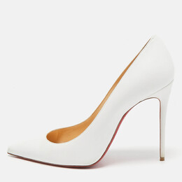 Christian Louboutin: Белые туфли 