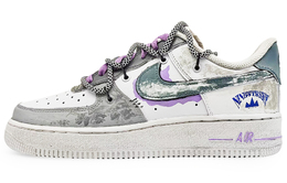 Nike: Серые кроссовки  Air Force 1