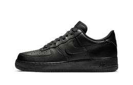 Nike: Чёрные кроссовки  Air Force 1